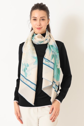 JS インポート　スカーフ