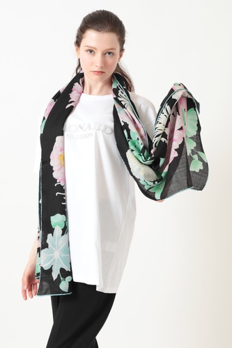 JS インポート　スカーフ