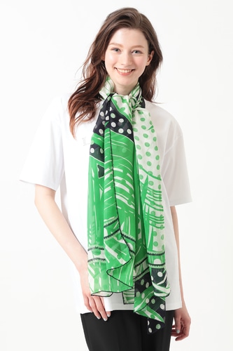 JS インポート　スカーフ
