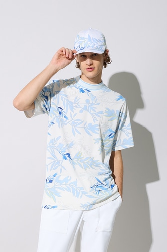 JS 【HOMME】モックネック カノコTシャツ