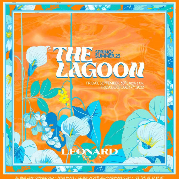 【プレスリリース】23SS LEONARD PARIS　-THE LAGOON-